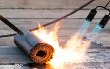 Abbess End asphalt flat roofing repairs